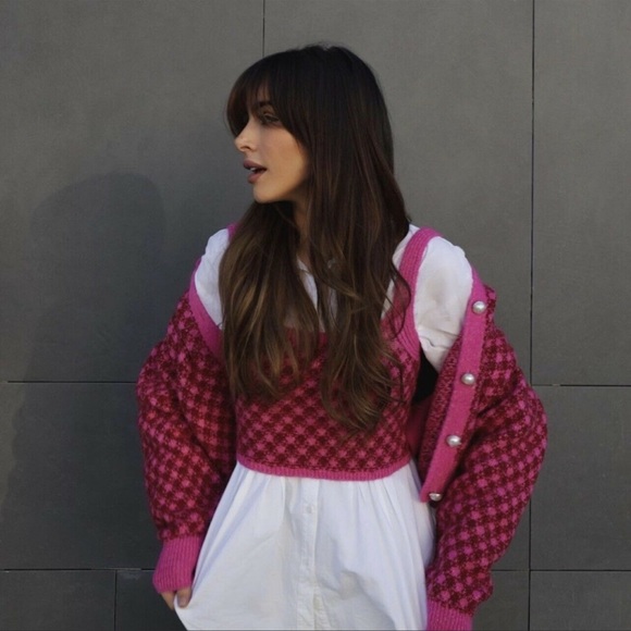 Zara Knit Jacket Cardigan Set - Picture 5 of 7